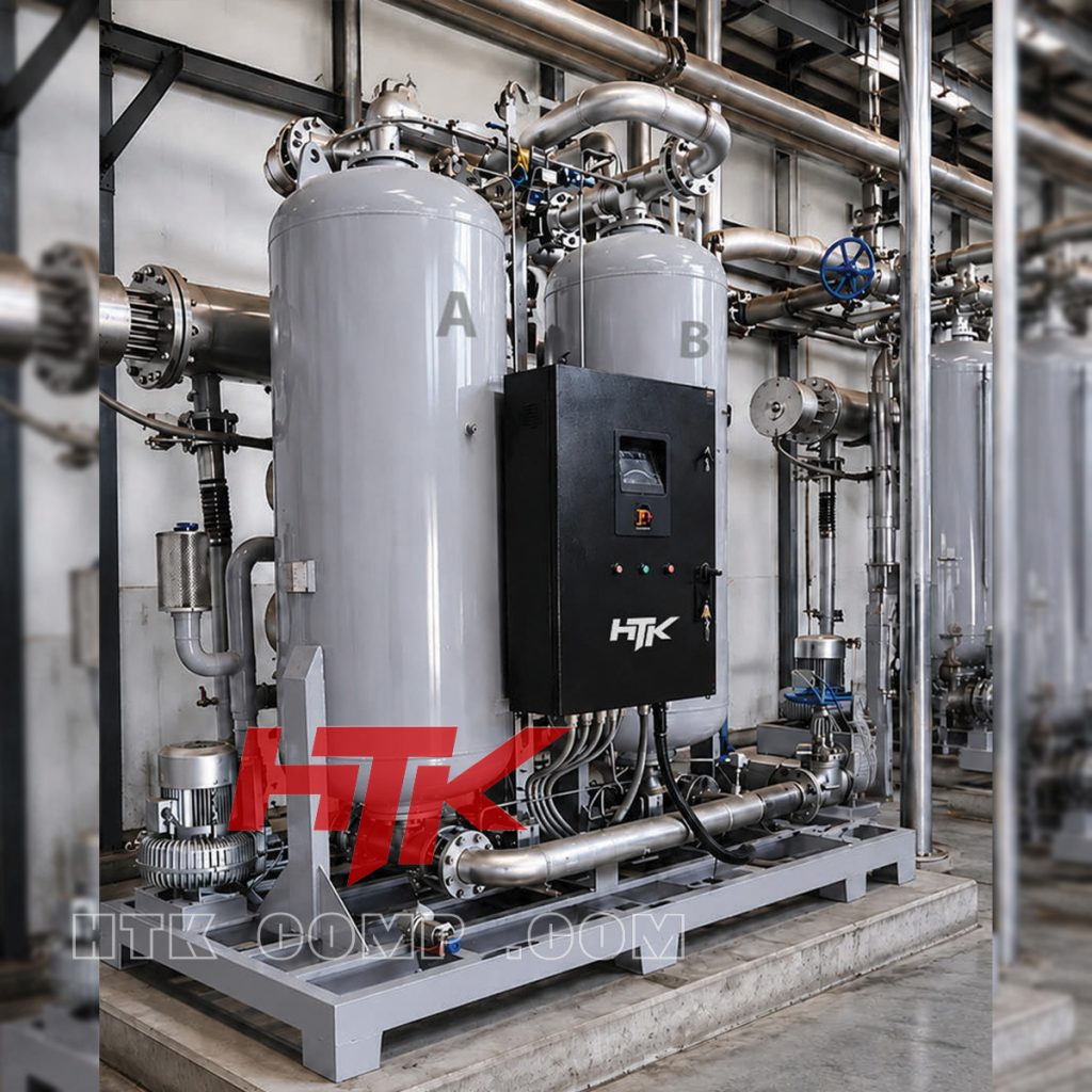 درایر جذبی میکرو هیت 3 متر مکعب بر دقیقه هوا تجهیز HTK-30 MH
