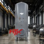 مخزن هوای کمپرسور 10000 لیتری ایستاده ضخامت 12mm هوا تجهیز HTK