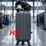 کمپرسور پیستونی 5.5 اسب بخار ایستاده 400 لیتری هوا تجهیز HTK